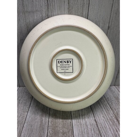 Vtg Denby Energy Celadon Cream England Dinner Bowl Stoneware 8.5" DIA Retired K - Picture 3 of 6